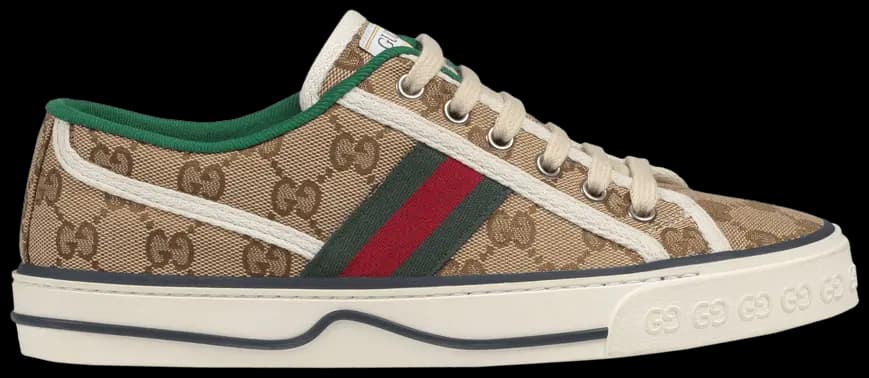Giày Gucci Wmns Tennis 1977 'Beige Ebony' 606110-HVK20-9766 Giày Gucci Wmns Tennis 1977 'Beige Ebony' 606110-HVK20-9766