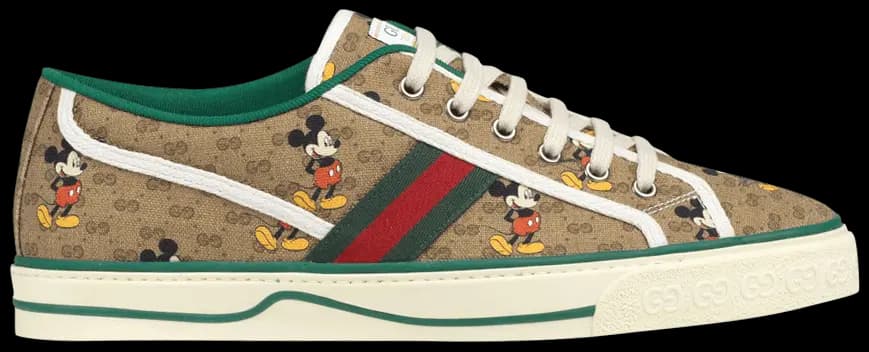 Giày Disney x Gucci Tennis 1977 'Mickey Mouse' 606111-H0T10-8530 Giày Disney x Gucci Tennis 1977 'Mickey Mouse' 606111-H0T10-8530