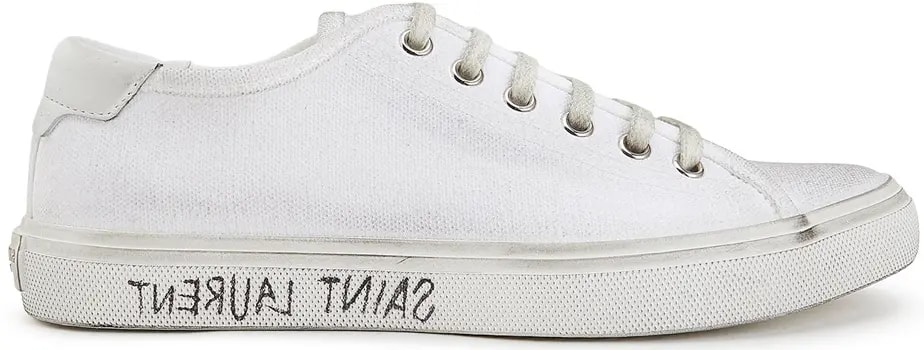 Giày Saint Laurent Malibu 'White' 606446-GUZ20-9030 Giày Saint Laurent Malibu 'White' 606446-GUZ20-9030