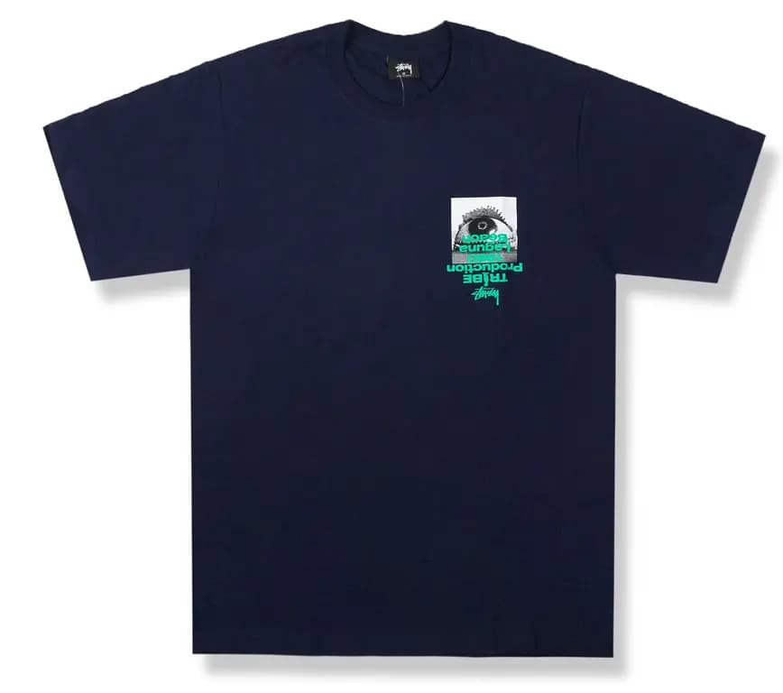 Áo Stussy Tribe Tee Navy Áo Stussy Tribe Tee Navy