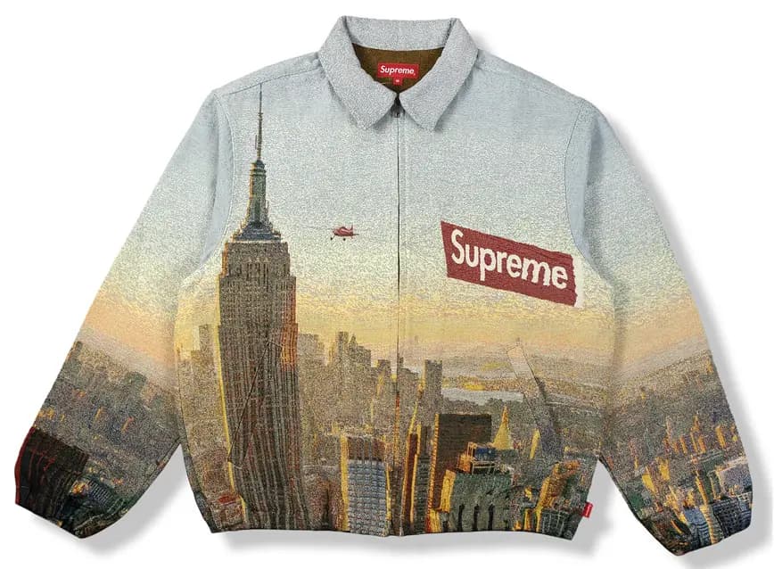 Áo Supreme Aerial Tapestry Harrington Jacket Multicolor SUP-AETHJMC Áo Supreme Aerial Tapestry Harrington Jacket Multicolor SUP-AETHJMC