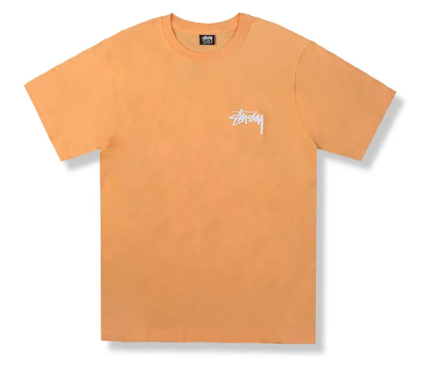 Áo Stussy Peace Sign Tee Orange Áo Stussy Peace Sign Tee Orange