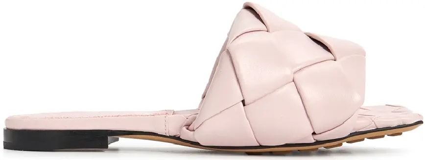 Dép Bottega Veneta Intrecciato Lido 'Pink' 608853-VBSS0-5071 — kich-thuoc: 37 Dép Bottega Veneta Intrecciato Lido 'Pink' 608853-VBSS0-5071 — kich-thuoc: 37
