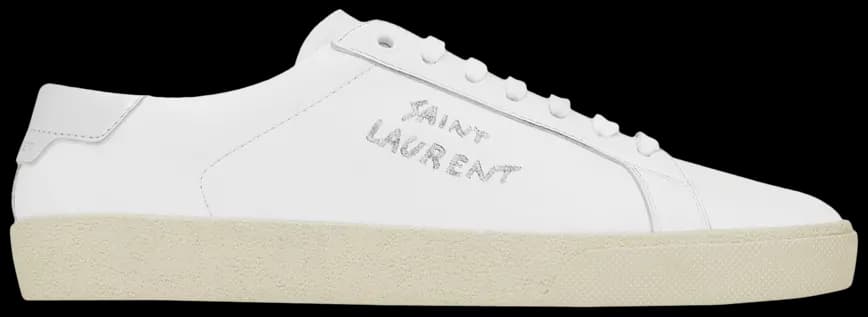 Giày Saint Laurent Court Classic SL06 Embroidered 'White' 611352-00NA0-9085 Giày Saint Laurent Court Classic SL06 Embroidered 'White' 611352-00NA0-9085