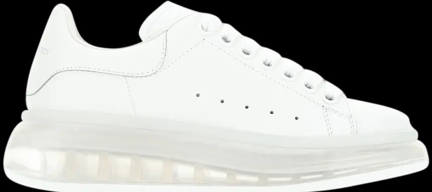 Giày Alexander McQueen 'Clear Sole White' 611698-WHX98-9000 Giày Alexander McQueen 'Clear Sole White' 611698-WHX98-9000