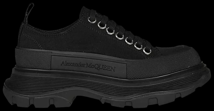 Giày Alexander McQueen Wmns Tread Slick Lace Up 'Triple Black' 611705-W4L32-1000 — kich-thuoc: 38 Giày Alexander McQueen Wmns Tread Slick Lace Up 'Triple Black' 611705-W4L32-1000 — kich-thuoc: 38