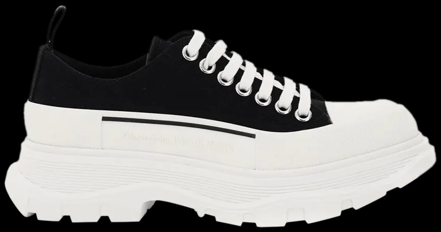 Giày Alexander McQueen Lace Up 'Black White' 611705-W4MV2-1070 — kich-thuoc: lien-he-order Giày Alexander McQueen Lace Up 'Black White' 611705-W4MV2-1070 — kich-thuoc: lien-he-order