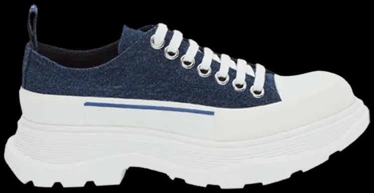 Giày Alexander McQueen Wmns Tread Slick Lace Up 'Indigo' 611705-W4PD1-4177 — kich-thuoc: lien-he-order Giày Alexander McQueen Wmns Tread Slick Lace Up 'Indigo' 611705-W4PD1-4177 — kich-thuoc: lien-he-order
