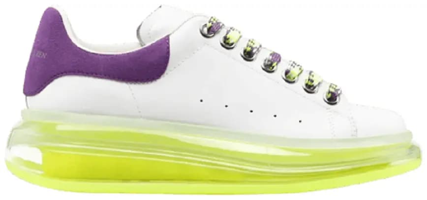 Giày Alexander McQueen Wmns Oversized Sneaker 'White Neon' 612744 WIA4G 9333 Giày Alexander McQueen Wmns Oversized Sneaker 'White Neon' 612744 WIA4G 9333