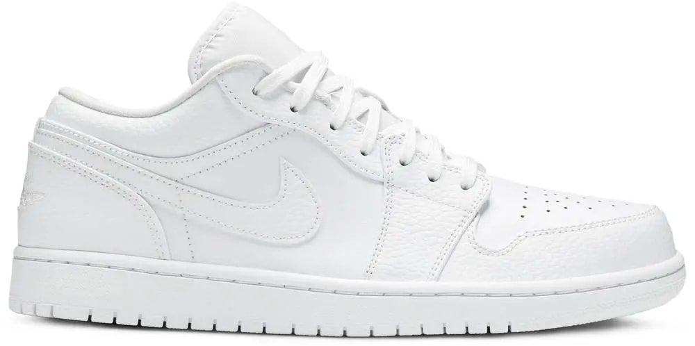 Giày Nike Air Jordan 1 Low 'Triple White' 553558-130 — tieu-de: lien-he-order Giày Nike Air Jordan 1 Low 'Triple White' 553558-130 — tieu-de: lien-he-order