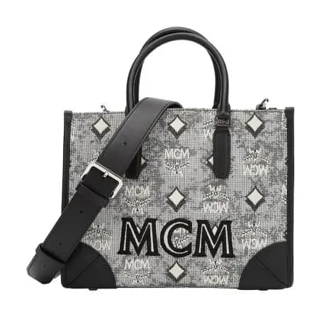 Túi MCM Tote in Vintage Jacquard Monogram MWTBATQ02EG001 Túi MCM Tote in Vintage Jacquard Monogram MWTBATQ02EG001