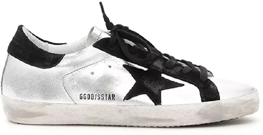 Giày Golden Goose Super Star 'Silver' GCOWS590-A8 Giày Golden Goose Super Star 'Silver' GCOWS590-A8