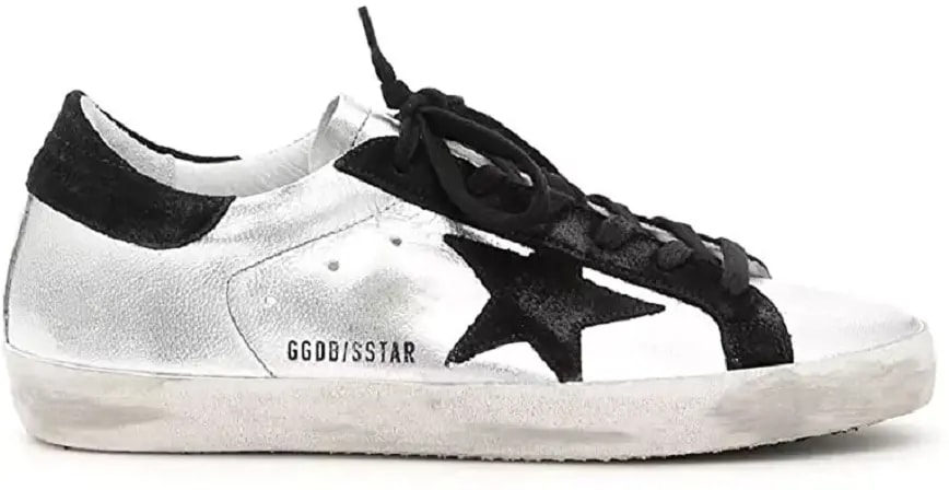 Giày Golden Goose Super Star 'Silver' GCOWS590-A8 Giày Golden Goose Super Star 'Silver' GCOWS590-A8