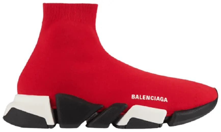 Giày Balenciaga Speed 2.0 Sneaker 'Red' 617239 W1720 6911 Giày Balenciaga Speed 2.0 Sneaker 'Red' 617239 W1720 6911