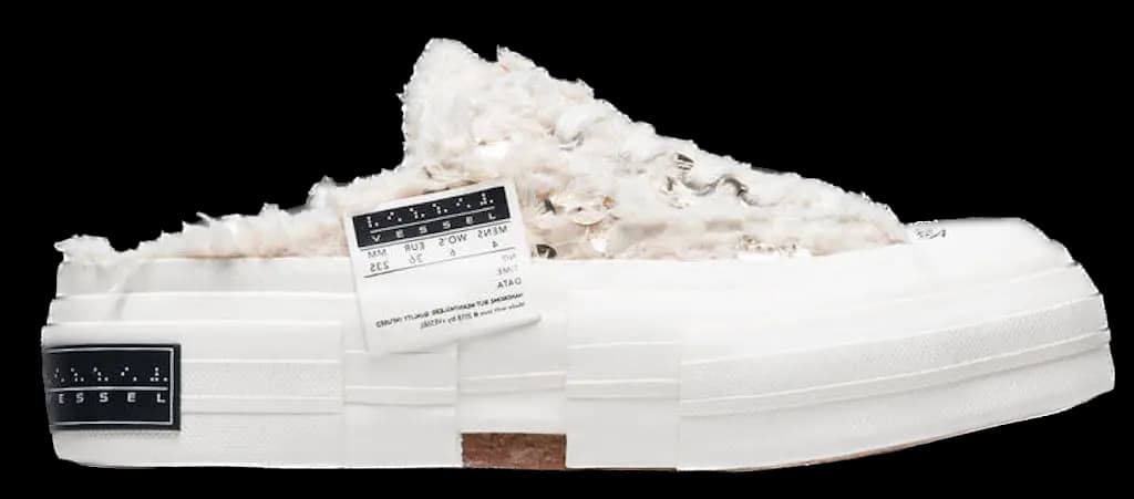 Giày xVESSEL G.O.P. Slip on 'White Gold' F23X02G Giày xVESSEL G.O.P. Slip on 'White Gold' F23X02G