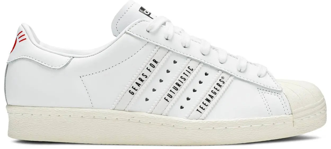 Giày Adidas Human Made x Superstar 'Gears For Futuristic Teenagers White' FY0730 — kich-thuoc: lien-he-order Giày Adidas Human Made x Superstar 'Gears For Futuristic Teenagers White' FY0730 — kich-thuoc: lien-he-order