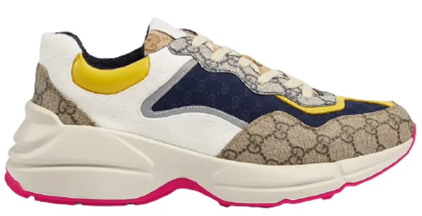 Giày Gucci Men's GG Rhyton sneaker 619891-99WF0-4370 — kich-thuoc: lien-he-order Giày Gucci Men's GG Rhyton sneaker 619891-99WF0-4370 — kich-thuoc: lien-he-order