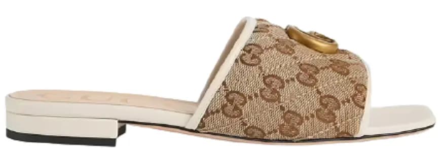 Dép Gucci Women's Slide Sandal with Double G 619893-2HK80-9795 Dép Gucci Women's Slide Sandal with Double G 619893-2HK80-9795