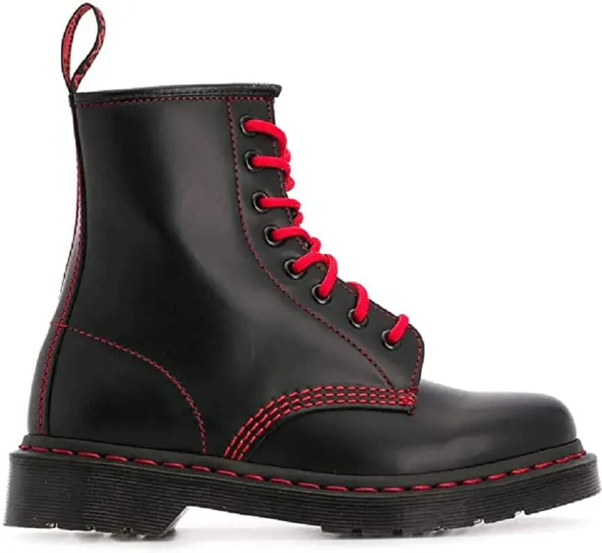 Giày Dr. Martens 1460 Contrast Stitch Ankle Boots 'Red' 25827001 Giày Dr. Martens 1460 Contrast Stitch Ankle Boots 'Red' 25827001