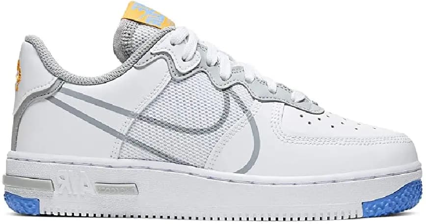 Giày Nike Air Force 1 React ' White Light Smoke Grey ' CT5117-102 Giày Nike Air Force 1 React ' White Light Smoke Grey ' CT5117-102