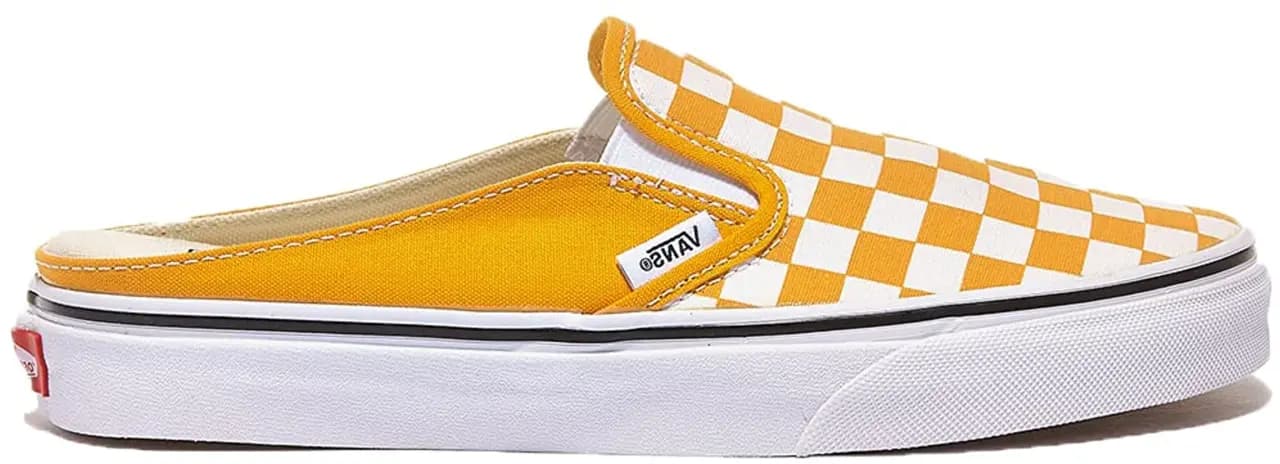 Giày Vans Checkerboard Mule Slip-On Skate Sneakers Shoes Yellow VN0A4P3UWOF Giày Vans Checkerboard Mule Slip-On Skate Sneakers Shoes Yellow VN0A4P3UWOF