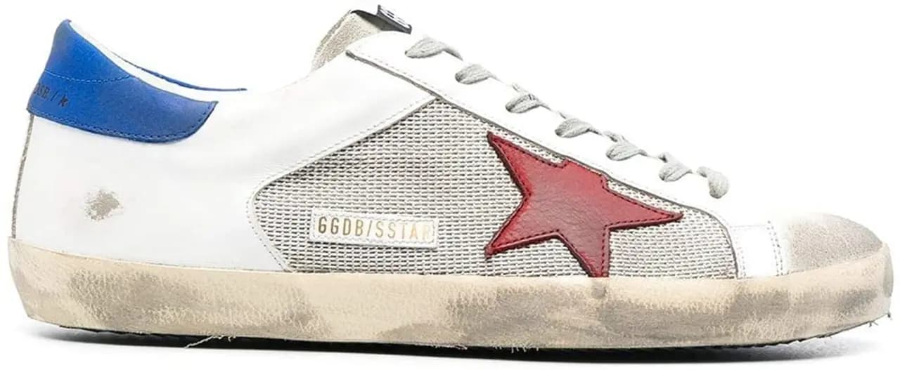 Giày Golden Goose Superstar 'White Red Star' GMF00103-F001116-80853 Giày Golden Goose Superstar 'White Red Star' GMF00103-F001116-80853