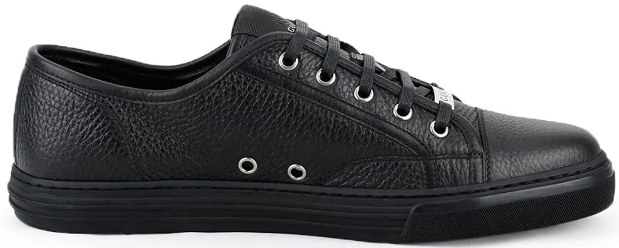 Giày Gucci Women's Pebbled Nappa Leather Low Top Sneakers 317337-AOD50-1000 Giày Gucci Women's Pebbled Nappa Leather Low Top Sneakers 317337-AOD50-1000
