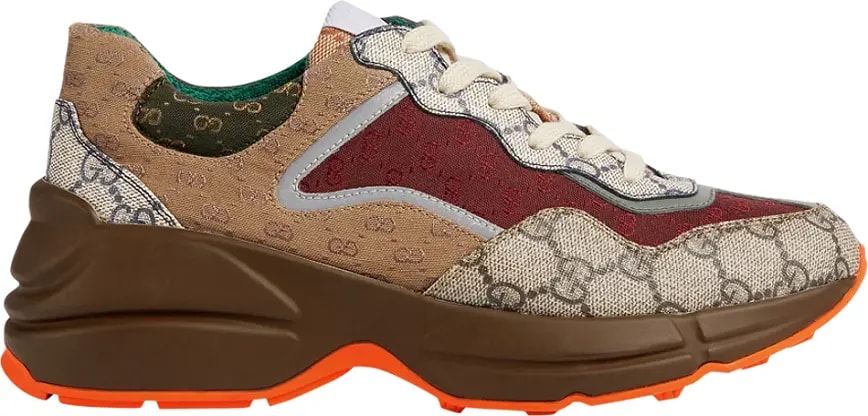 Giày Gucci Wmns GG Rhyton 'Beige Brick Red' 620185-99WG0-6060 — kich-thuoc: 38 Giày Gucci Wmns GG Rhyton 'Beige Brick Red' 620185-99WG0-6060 — kich-thuoc: 38