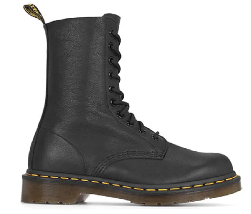 Giày Dr. Martens 1490 Black Virginia Shoes 22524001 Giày Dr. Martens 1490 Black Virginia Shoes 22524001