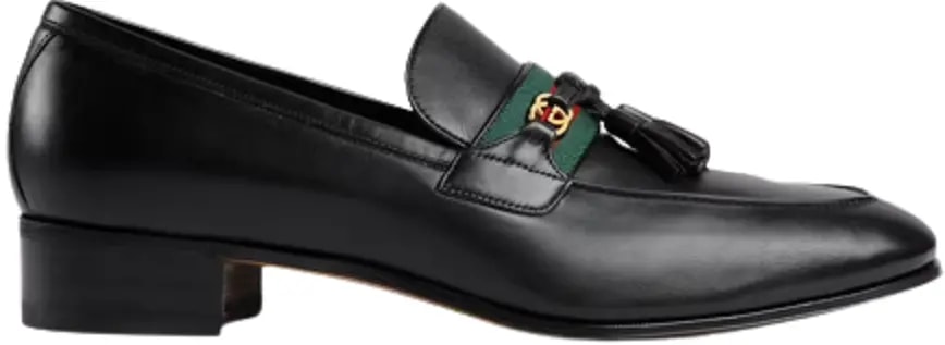Giày Gucci Web And Interlocking G 'Black' 6247201W6101066 — kich-thuoc: 42-5 Giày Gucci Web And Interlocking G 'Black' 6247201W6101066 — kich-thuoc: 42-5