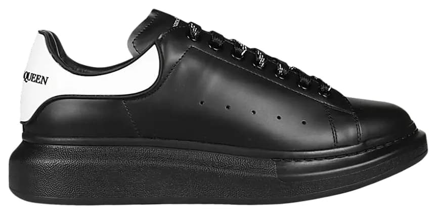 Giày Alexander McQueen Oversized Sneaker Black 625156-WHXMT-1006 Giày Alexander McQueen Oversized Sneaker Black 625156-WHXMT-1006