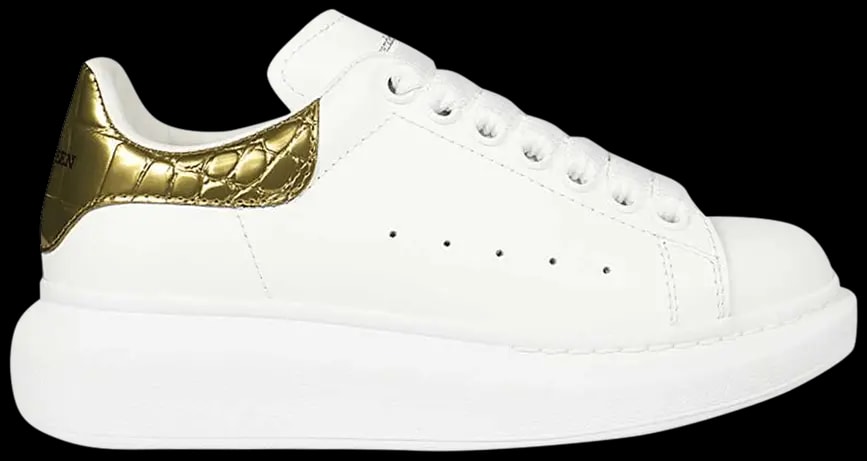 Giày Alexander McQueen Oversized Sneaker 'Gold Crocodile' 625162-WHYBQ-9075 — kich-thuoc: lien-he-order Giày Alexander McQueen Oversized Sneaker 'Gold Crocodile' 625162-WHYBQ-9075 — kich-thuoc: lien-he-order