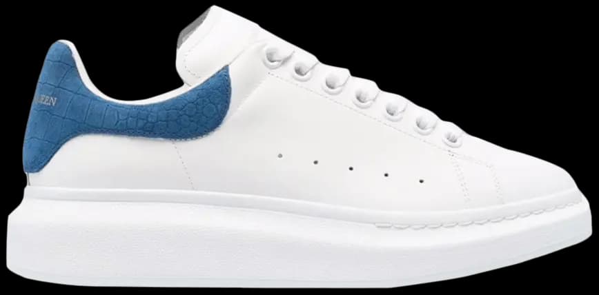 Giày Alexander McQueen Oversized Sneaker 'Blue Crocodile' 625162-WHZ4K-9255 Giày Alexander McQueen Oversized Sneaker 'Blue Crocodile' 625162-WHZ4K-9255