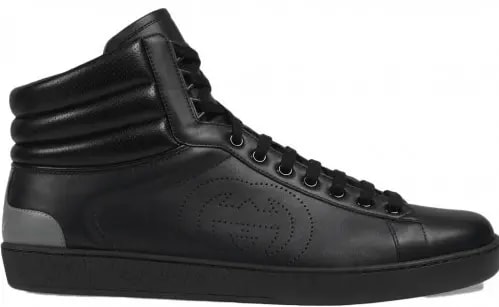Giày Gucci Ace High-Top GG Black 625672-1XG10-1070 — kich-thuoc: lien-he-order Giày Gucci Ace High-Top GG Black 625672-1XG10-1070 — kich-thuoc: lien-he-order