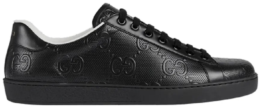 Giày Gucci Ace 'GG Embossed Black' 625787 1XK10 1000 — kich-thuoc: 42 Giày Gucci Ace 'GG Embossed Black' 625787 1XK10 1000 — kich-thuoc: 42