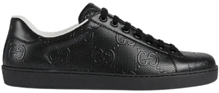 Giày Gucci Men's Ace GG Embossed Sneaker 625787-1XK10-1000 Giày Gucci Men's Ace GG Embossed Sneaker 625787-1XK10-1000