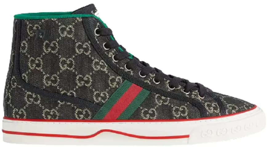 Giày Gucci Men's Gucci Tennis 1977 High Top Sneaker 625807-UN310-1290 Giày Gucci Men's Gucci Tennis 1977 High Top Sneaker 625807-UN310-1290