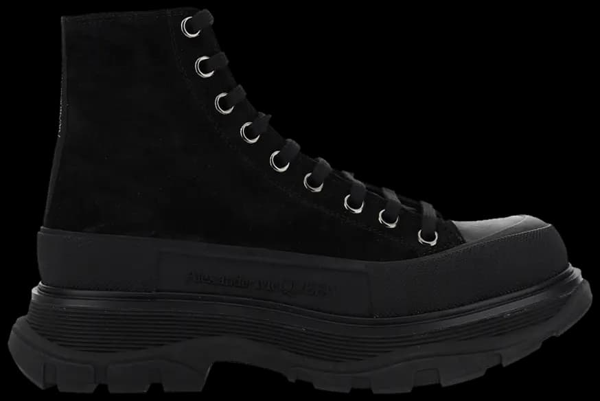 Giày Alexander McQueen Tread Slick Boots 'Black' 627206-WHBGU-1081 Giày Alexander McQueen Tread Slick Boots 'Black' 627206-WHBGU-1081