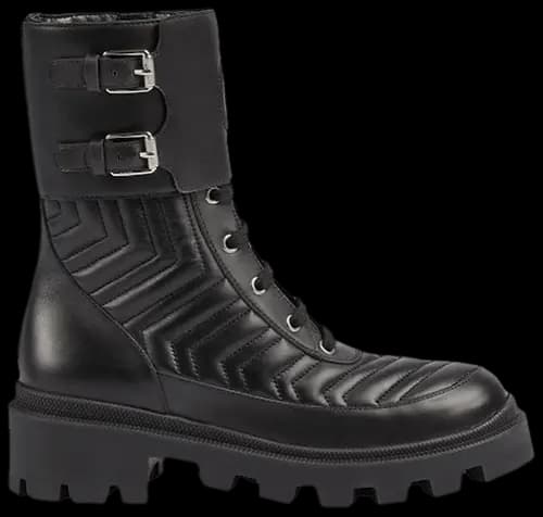 Giày Gucci Wmns Leather Ankle Boot 'Interlocking G' 628855-DH7A0-1000 Giày Gucci Wmns Leather Ankle Boot 'Interlocking G' 628855-DH7A0-1000
