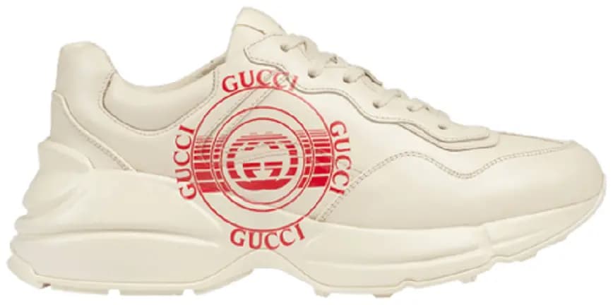 Giày Gucci Wmns Rhyton 'Gucci Disk Print Ivory' 630609-DRW00-9522 Giày Gucci Wmns Rhyton 'Gucci Disk Print Ivory' 630609-DRW00-9522