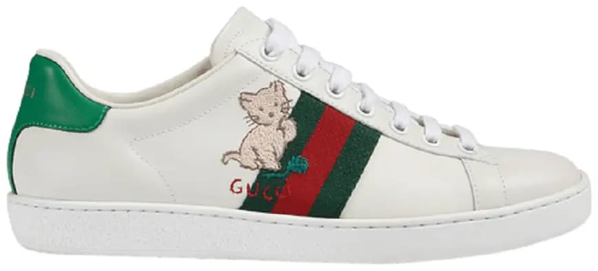 Giày Gucci Wmns Ace 'Kitten' 630616 1XG60 9114 Giày Gucci Wmns Ace 'Kitten' 630616 1XG60 9114