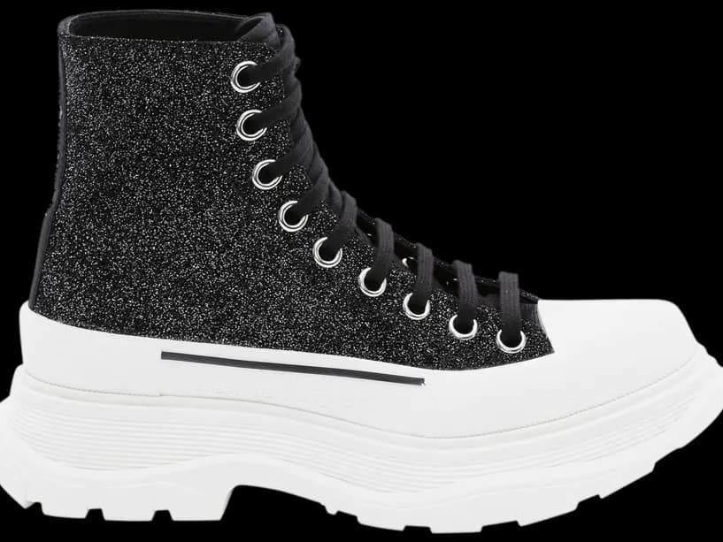 Giày Alexander McQueen Wmns Tread Slick Boot 'Galaxy Black' 633900-WHW57-1027 Giày Alexander McQueen Wmns Tread Slick Boot 'Galaxy Black' 633900-WHW57-1027