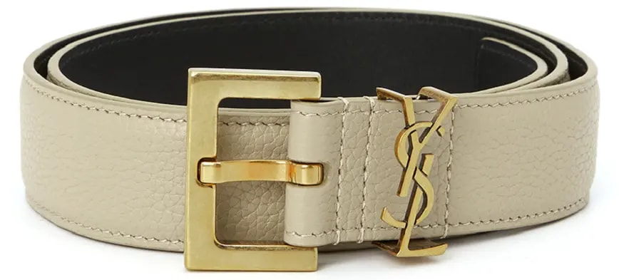 Thắt Lưng Saint Laurent Cassandra 'Beige' 634437-DTI0W-9607 Thắt Lưng Saint Laurent Cassandra 'Beige' 634437-DTI0W-9607