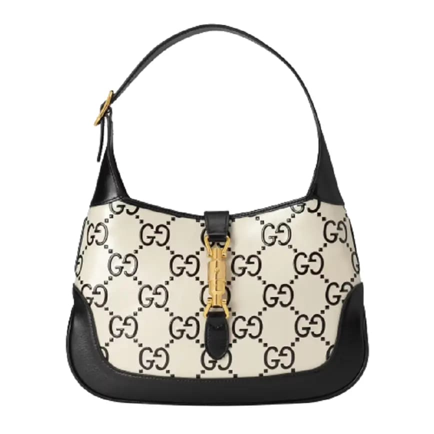 Túi Gucci Jackie 1961 GG 'Black White' 636706-UGMBG-9063 Túi Gucci Jackie 1961 GG 'Black White' 636706-UGMBG-9063