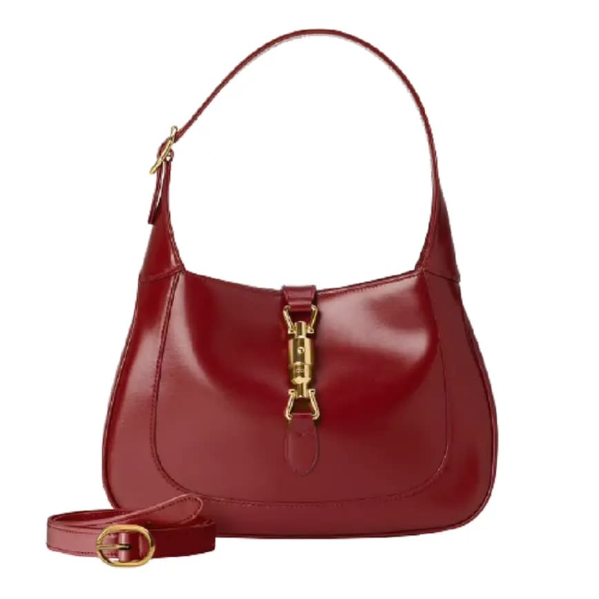 Túi Gucci Jackie 1961 Small Shoulder Bag Red Leather 636709-10O0G-6638 Túi Gucci Jackie 1961 Small Shoulder Bag Red Leather 636709-10O0G-6638