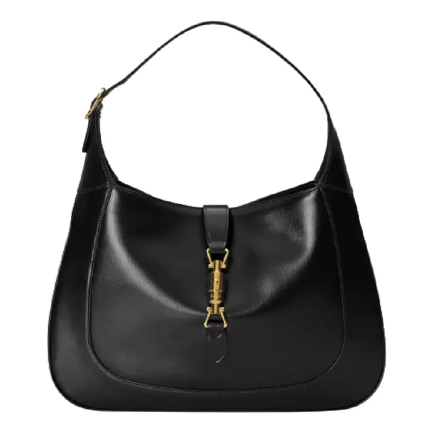 Túi Gucci Jackie 1961 Medium Shoulder Bag Black Leather 636712-10O0G-1000 Túi Gucci Jackie 1961 Medium Shoulder Bag Black Leather 636712-10O0G-1000
