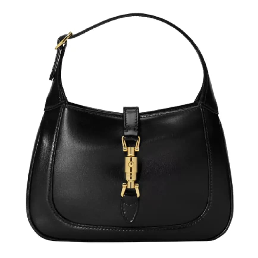 Túi Gucci Jackie 1961 Mini Shoulder Bag Black Leather 637091-10O0G-1000 Túi Gucci Jackie 1961 Mini Shoulder Bag Black Leather 637091-10O0G-1000