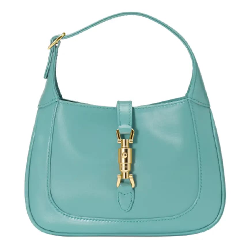 Túi Gucci Jackie 1961 Mini Shoulder Bag Light Blue Leather 637091-10O0G-4933 Túi Gucci Jackie 1961 Mini Shoulder Bag Light Blue Leather 637091-10O0G-4933