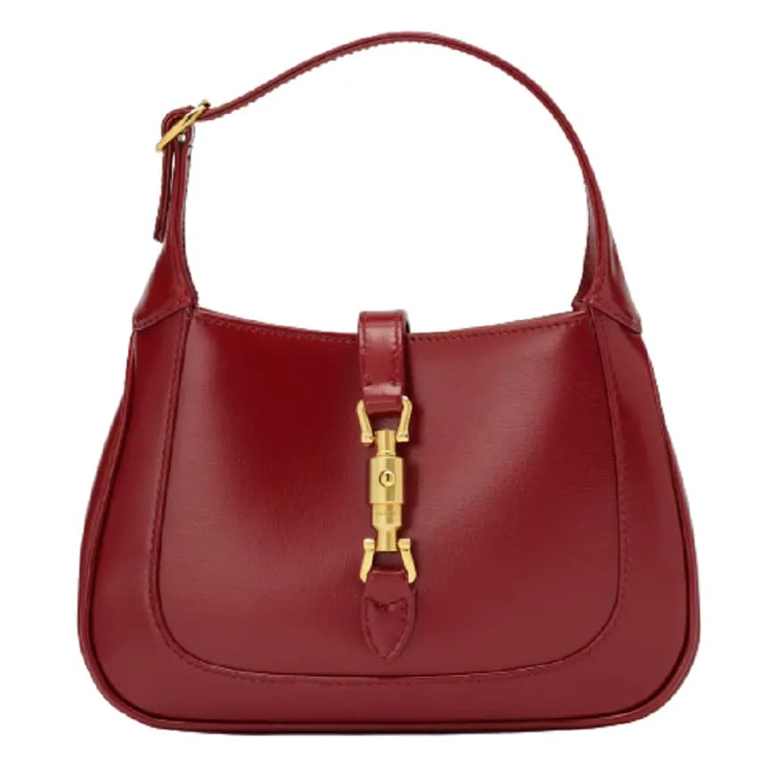 Túi Gucci Jackie 1961 Mini Shoulder Bag Red Leather 637091-10O0G-6638 Túi Gucci Jackie 1961 Mini Shoulder Bag Red Leather 637091-10O0G-6638