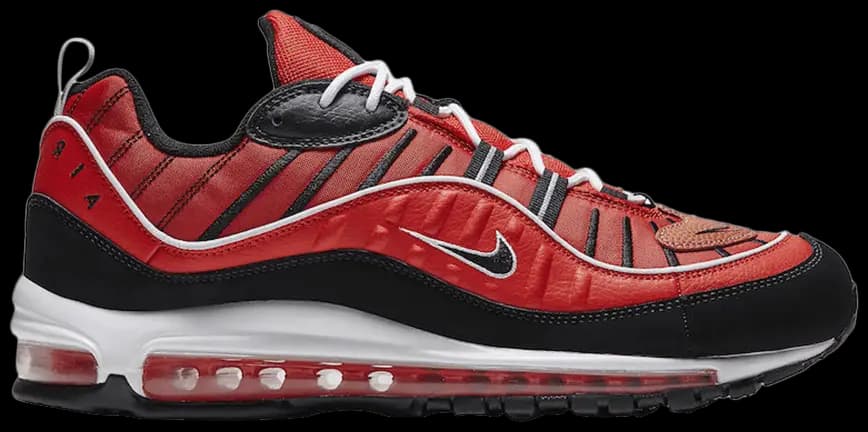 Giày Nike Air Max 98 'Red Black' 640744-604 Giày Nike Air Max 98 'Red Black' 640744-604